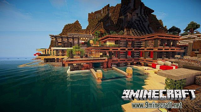 Minecraft Underwater House Map Download Toko Pedg