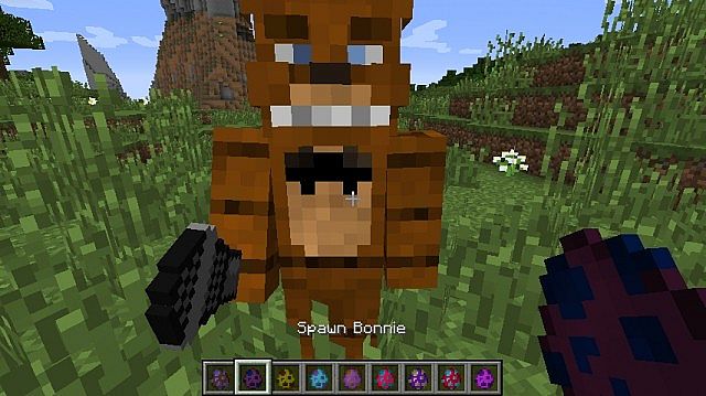 how to make a fnaf character that moves in minecraft 1.11.2