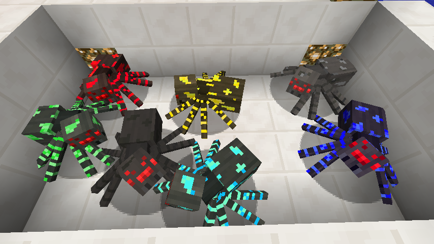 http://img.niceminecraft.net/Mods/OreSpiders-Mod-1.png