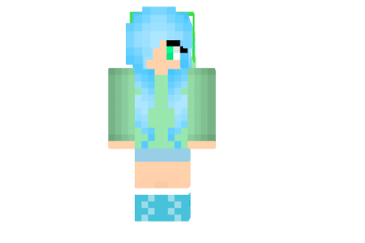 Blue-and-green-apple-girl-skin.png